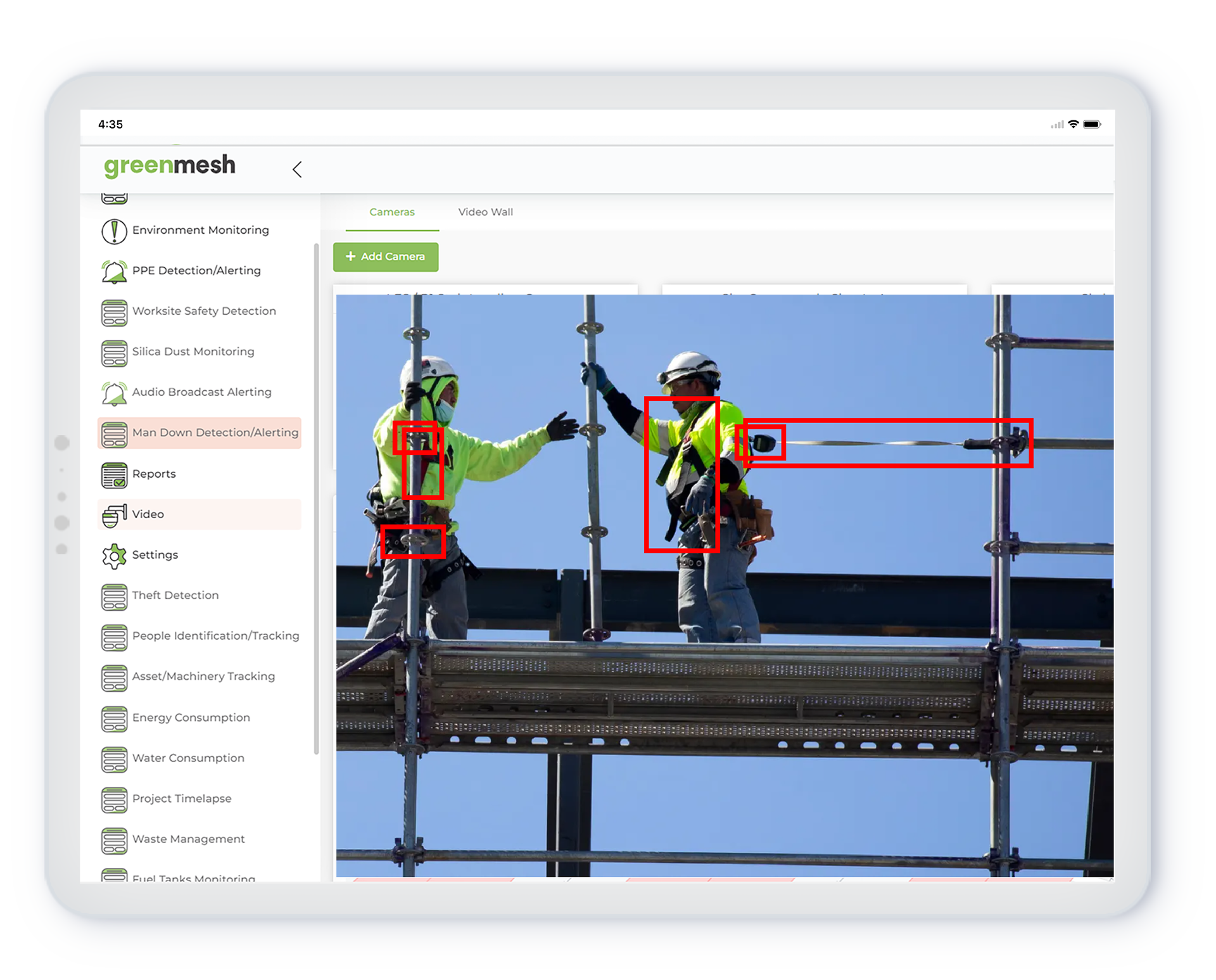 02 Harness detection - ipad
