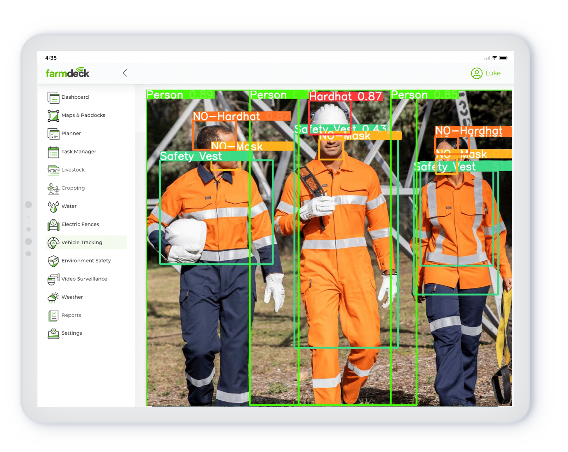 PPEE object detection