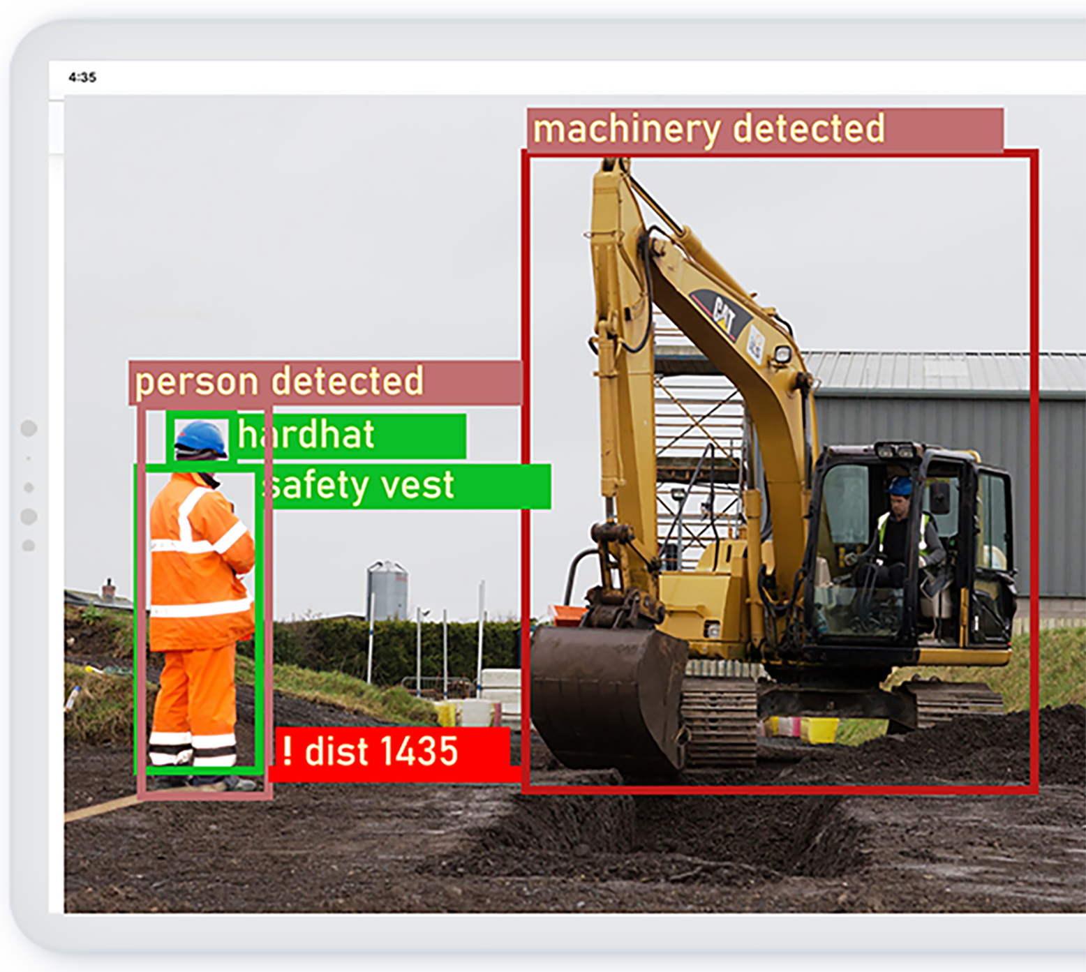 11 Detect potential workplace incidents - ipad